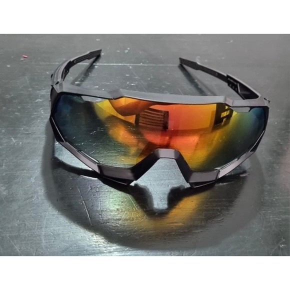 Outdoor Cycling Sunglasses UV Protection Windproof Glasses Polarized Lens Men - Picture 2 of 9